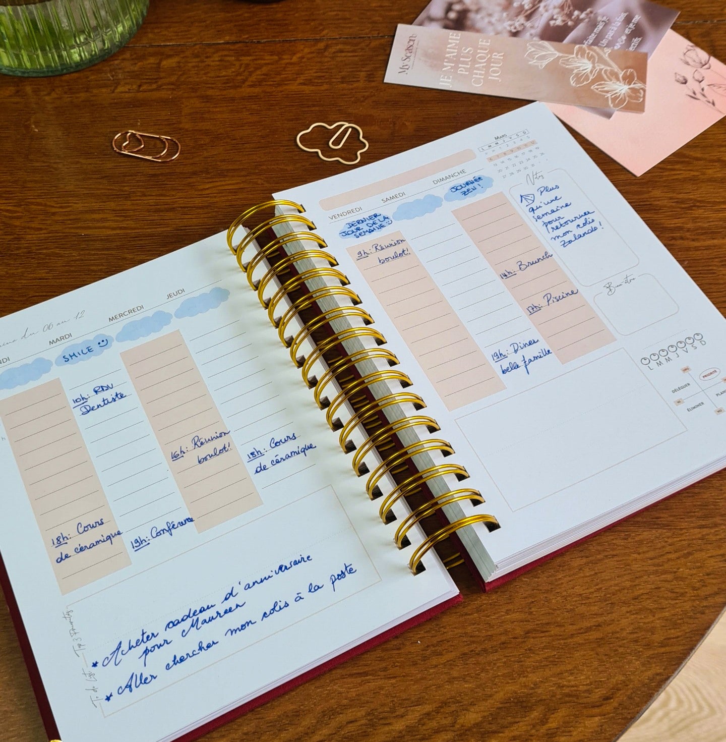 Planner My Season 2025 - Beige Eva